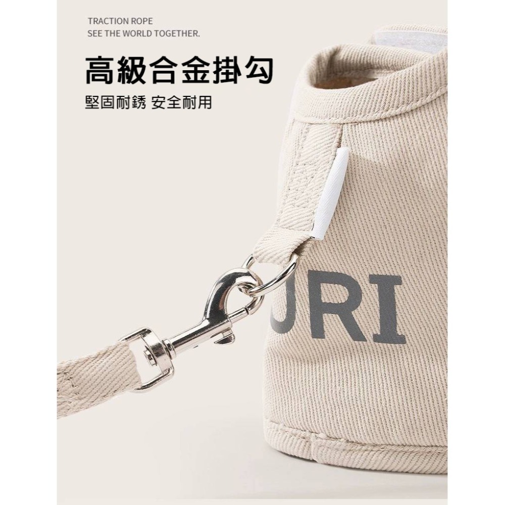 【易立購商號】寵物胸背帶 貓胸背帶 帆布胸背帶 背心胸背帶 夜間反光 貓咪牽引繩 遛貓繩 狗胸背 胸背帶 貓牽繩 牽引繩-細節圖3