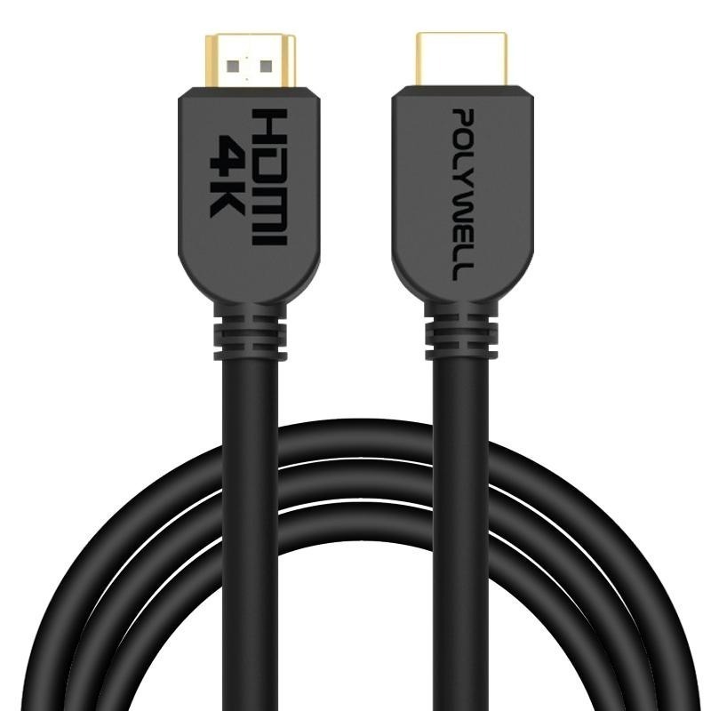 POLYWELL 4K HDMI 傳輸線 2.0版 1m 2m 3m 5m 8m 影音傳輸線 HDMI線 電腦連接電視線-細節圖2