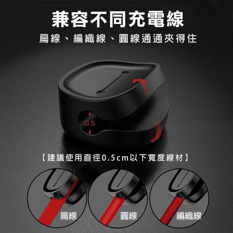 小米有品 倍思 吸線夾 3M背膠 磁吸理線器 充電線收納 電線固定器 充電線固定 固定器 固線器 線固定器 磁吸線夾-細節圖5
