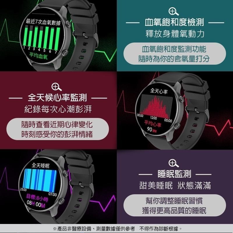 LARMI 樂米 KW102 三代 智能手錶 通話手錶 電話手錶 運動手錶 防水手錶 矽膠錶帶 手錶 藍芽手錶 樂米 錶-細節圖6