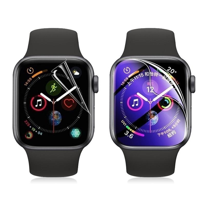 Apple Watch 11D滿版 水凝膜 蘋果手錶保護貼 iwatch 1-7 S7 SE 手錶保護膜 保護膜 保護貼-細節圖2