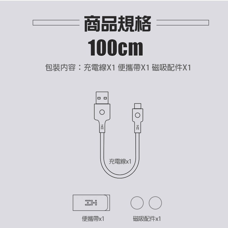 Zmi紫米【MFI蘋果認證】USB to Lightning 紫米充電線 蘋果 安卓 充電線 傳輸線 編織線-細節圖8