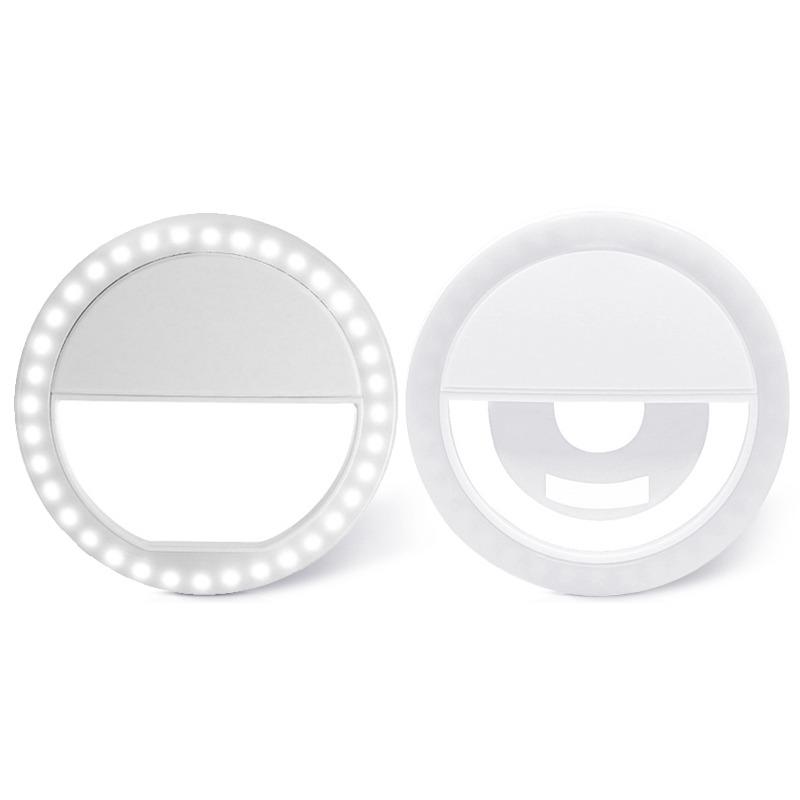 LED 美顏補光燈 手機補光燈 自拍補光燈 環形補光燈 夾式補光燈 圓形補光燈 美顏燈 自拍燈-細節圖2