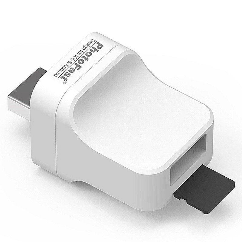 Photofast【iOS/Android通用版USB】PhotoCube Pro備份方塊 備份豆腐頭 備份方塊 備份頭-細節圖2