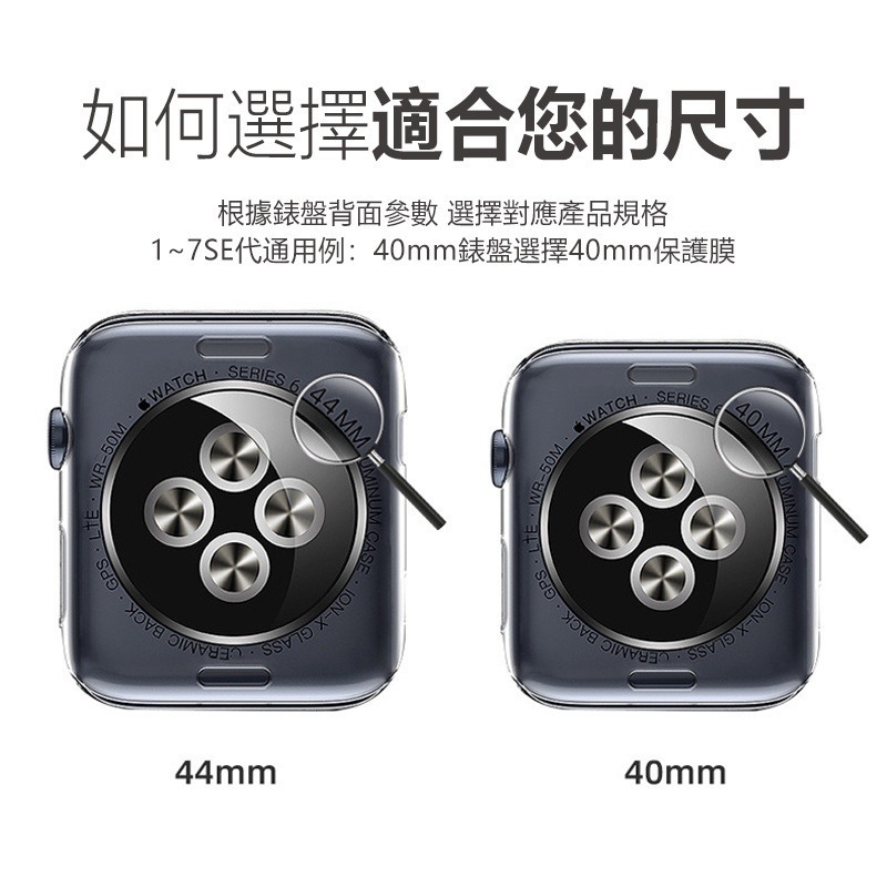 Apple Watch 保護殼 殼膜一體 PC硬殼+鋼化玻璃貼 iwatch8 S8 S7 蘋果手錶保護殼-細節圖8