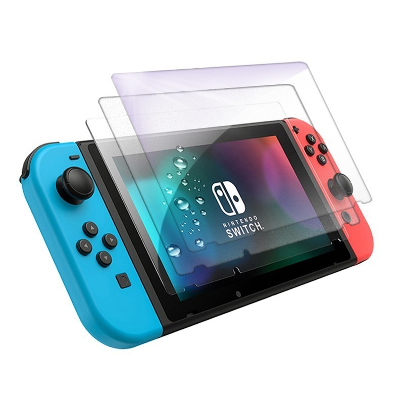 Switch玻璃保護貼 電鍍玻璃貼 任天堂玻璃貼 NS玻璃貼 Lite玻璃貼 Nintendo 任天堂 保護膜 螢幕貼膜-細節圖2