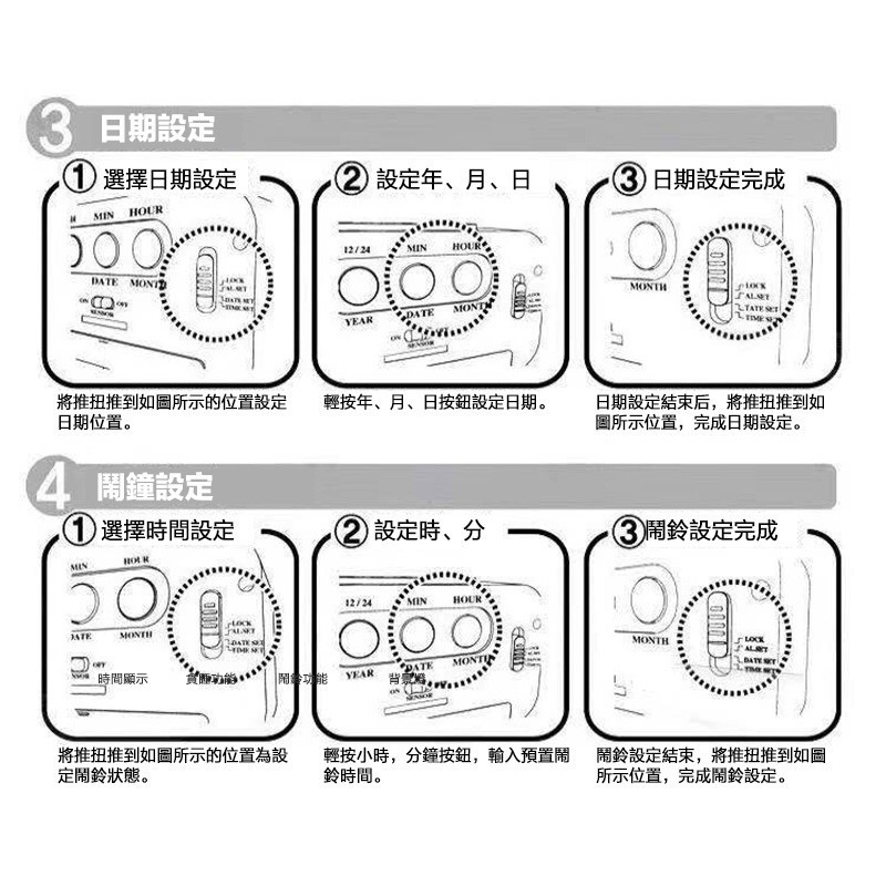 時鐘 電子鬧鐘 多功能智能懶人鬧鐘 小鬧鐘 數字鐘 聰明鐘 鬧鐘 靜音時鐘 夜光時鐘 桌上時鐘 貪睡鬧鐘 LED時鐘 鐘-細節圖9