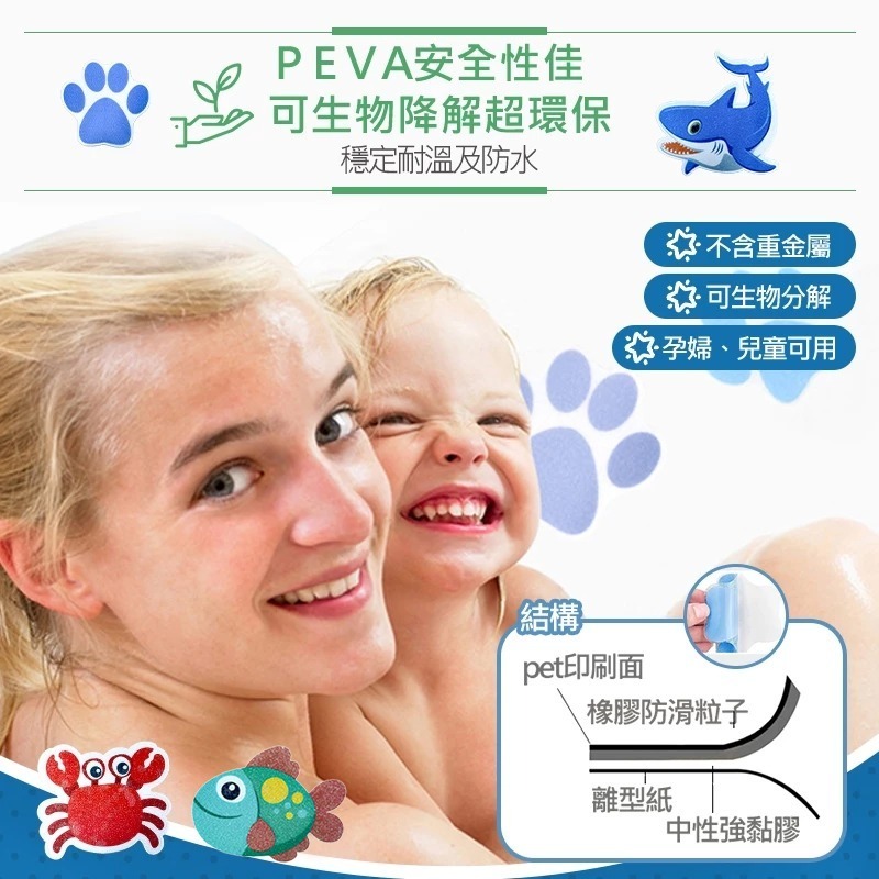 卡通浴缸防滑貼 浴室防滑貼 止滑貼片 廁所防滑貼 地板防滑貼 浴缸防滑貼 卡通防滑貼 地板止滑貼 磨砂防滑貼 防滑貼-細節圖7