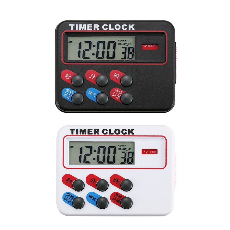 電子計時器 倒數計時器 廚房計時器 計時器廚房 烹飪計時器 磁吸計時器 廚房定時器 鬧鐘計時器 倒計時器 定時器 記時器-細節圖2