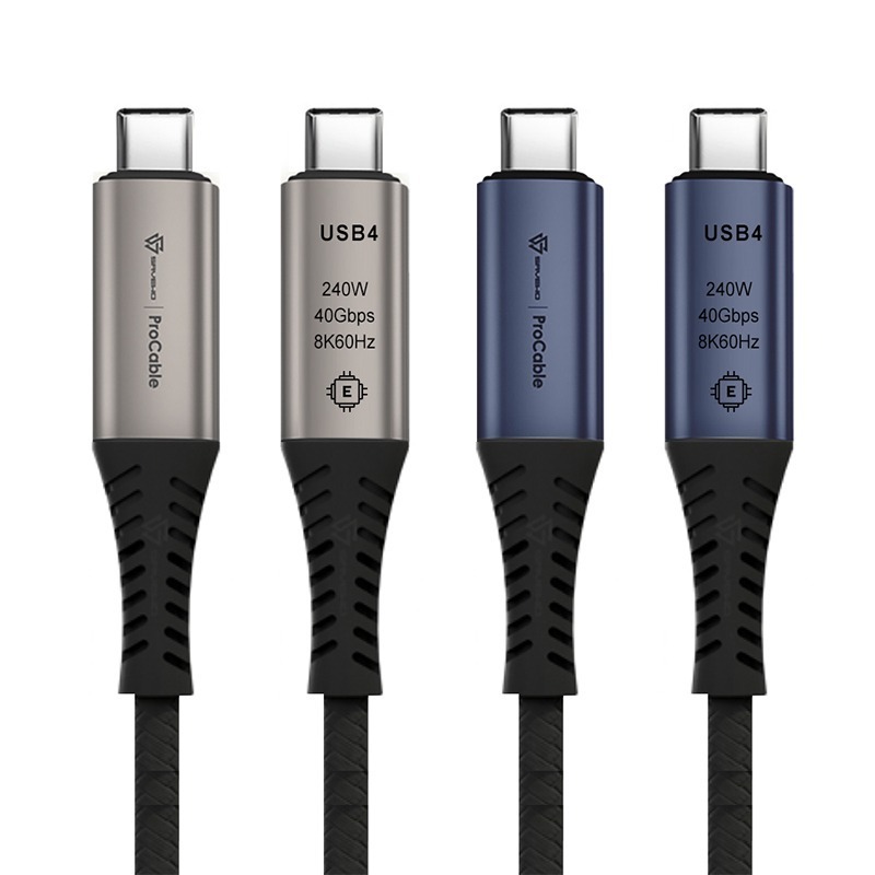 信星科技 SAVEWO 救世 ProCable 極速全能線 2米 240W 雙USB-C 40Gbps 快充線 傳輸線-細節圖2