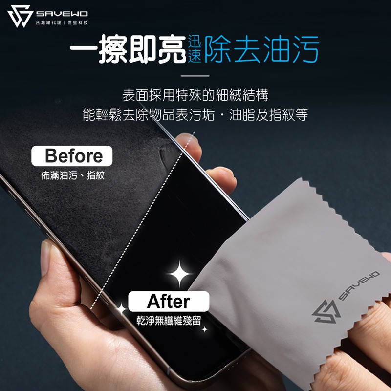 救世 ProCloth 超極細纖維擦拭布 20x15cm 鏡頭擦拭布 拋光布 螢幕清潔 眼鏡布 清潔布 拭鏡布 信星科技-細節圖4