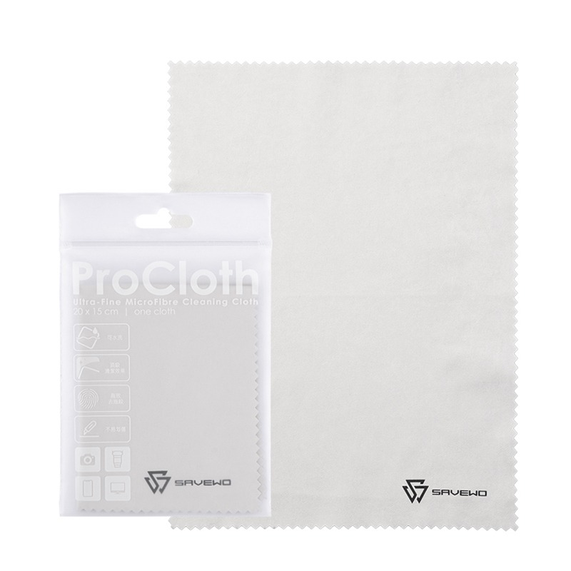 信星科技 SAVEWO 救世 ProCloth 超極細纖維擦拭布 鏡頭擦拭布 拋光布 螢幕清潔 眼鏡布 清潔布 拭鏡布-細節圖2
