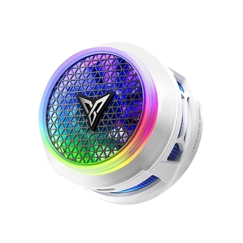 飛智 B8X 磁吸版 手機散熱器 30W功率 智能控溫3.0 變頻燈環 散熱風扇 直播散熱 支援Magsafe 信星科技-細節圖2