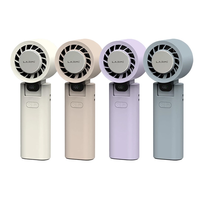 LARMI 樂米 LMF08 手持製冷風扇 手持掛脖製冷風扇 高速無刷風扇 暴力風扇 100檔 手持暴力風扇 超大風力-細節圖2