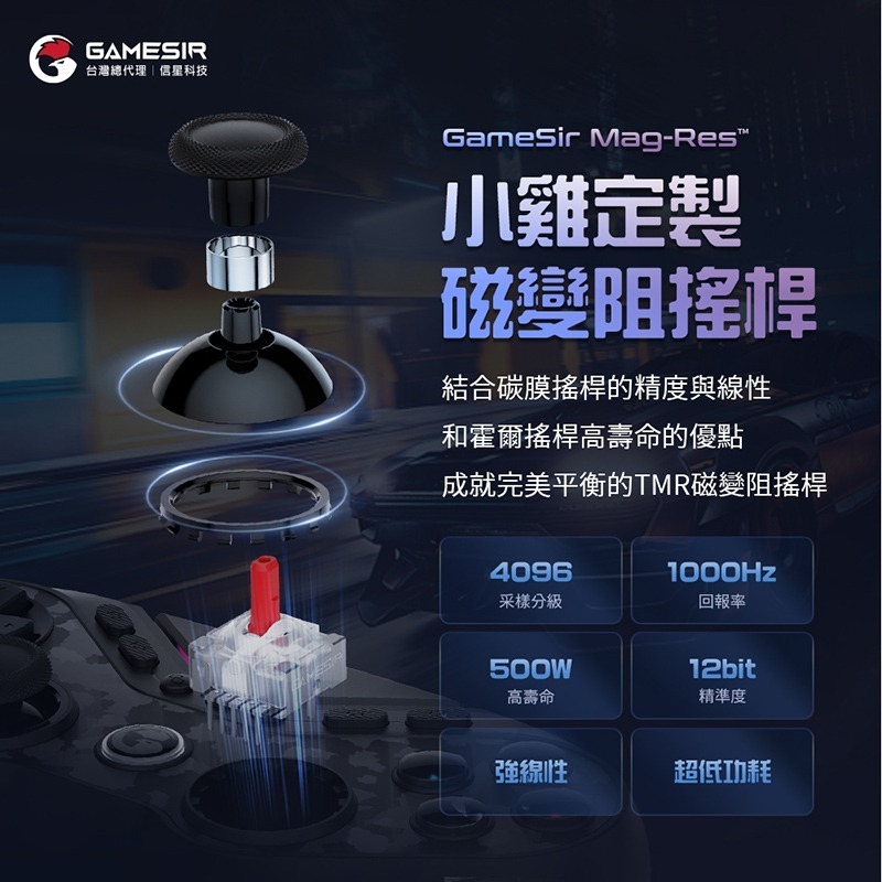 信星科技 蓋世小雞 T3 PRO 九尾狐(旗艦套裝版) 字符切換 六軸體感 喚醒NS Amiibo steam 無線手把-細節圖4