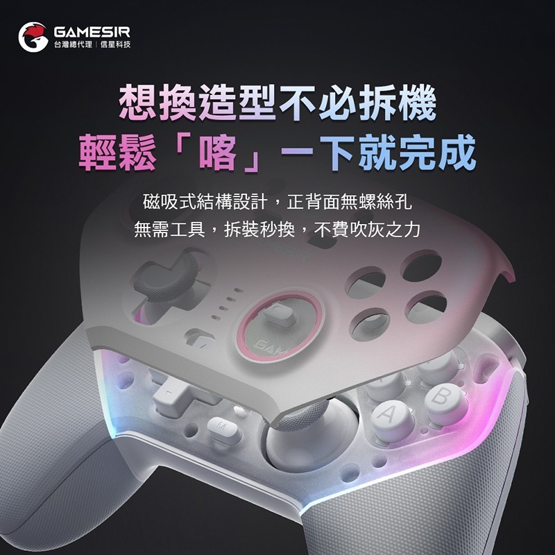 信星科技 蓋世小雞 T4N PRO 超新星 專用磁吸外殼 9色可選 手把替換殼-細節圖5