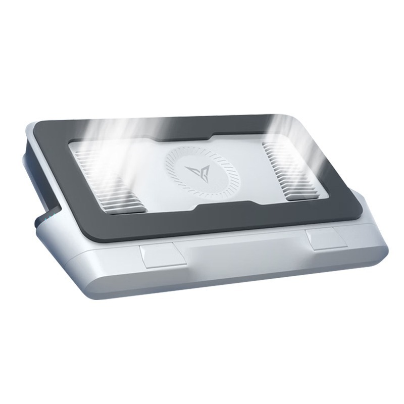 飛智 BS2 壓風式筆電散熱底座 3000RPM 雙重降噪 智能變頻控溫2.0 可拆卸防塵網設計 筆電散熱神器 信星科技-細節圖2