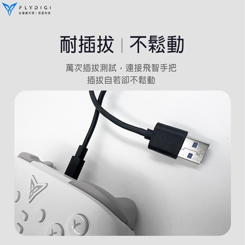 飛智 1.5M 遊戲手把專用 TYPE-C 數據線 充電線 適用八爪魚/黑武士/冰原狼/沙漠狐 信星科技-細節圖4