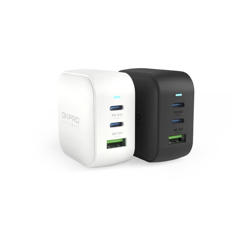 ONPRO UC-GAN70W Pro3 70W 3孔 氮化鎵超急速充電器 豆腐頭 充電頭 快充頭 PD快充 電源供應器-細節圖2