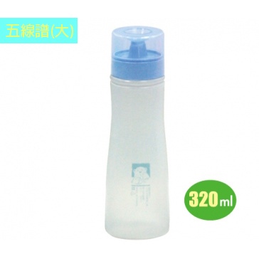 佳斯捷 JUSKU 五線譜果醬瓶(小250ml/320ml)調味瓶 煉乳瓶 美乃滋瓶 醬料瓶【週潔倫】