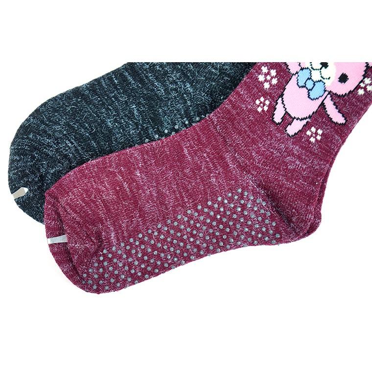 Amiss【安格拉系列】【2雙組】中統防滑保暖童襪-熊(D004-3)-細節圖9