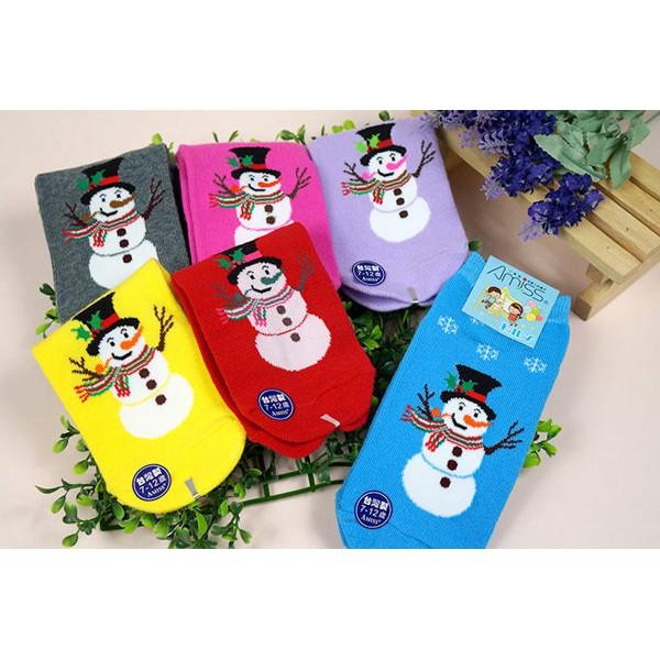 Amiss可愛直版止滑童襪【3雙組】-雪人3-6歲/7-12歲 (C405-34)-細節圖8
