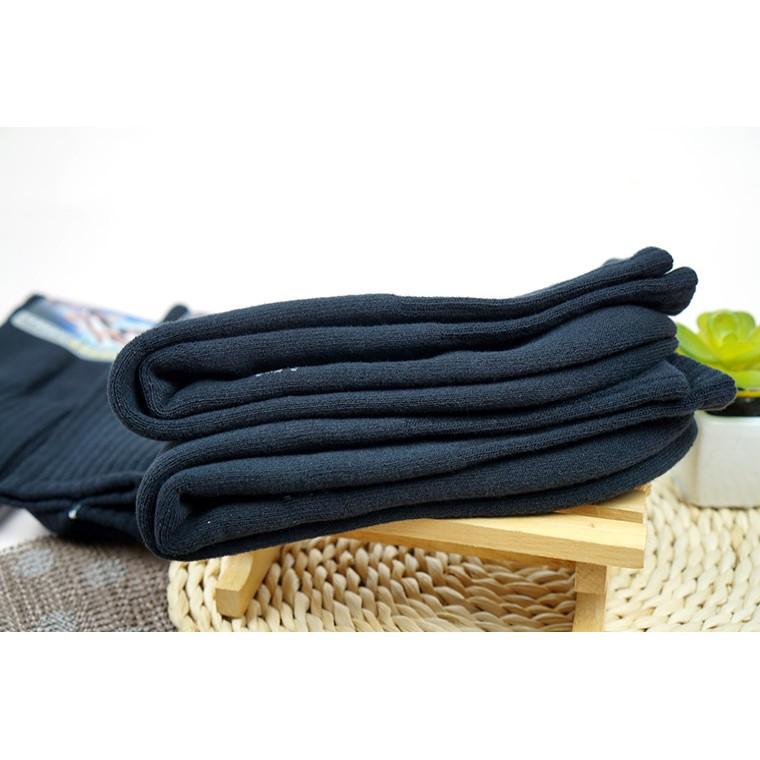 【厚底純棉】4/4毛巾運動氣墊襪(黑色)/籃球襪/棒球襪 B220L-細節圖4