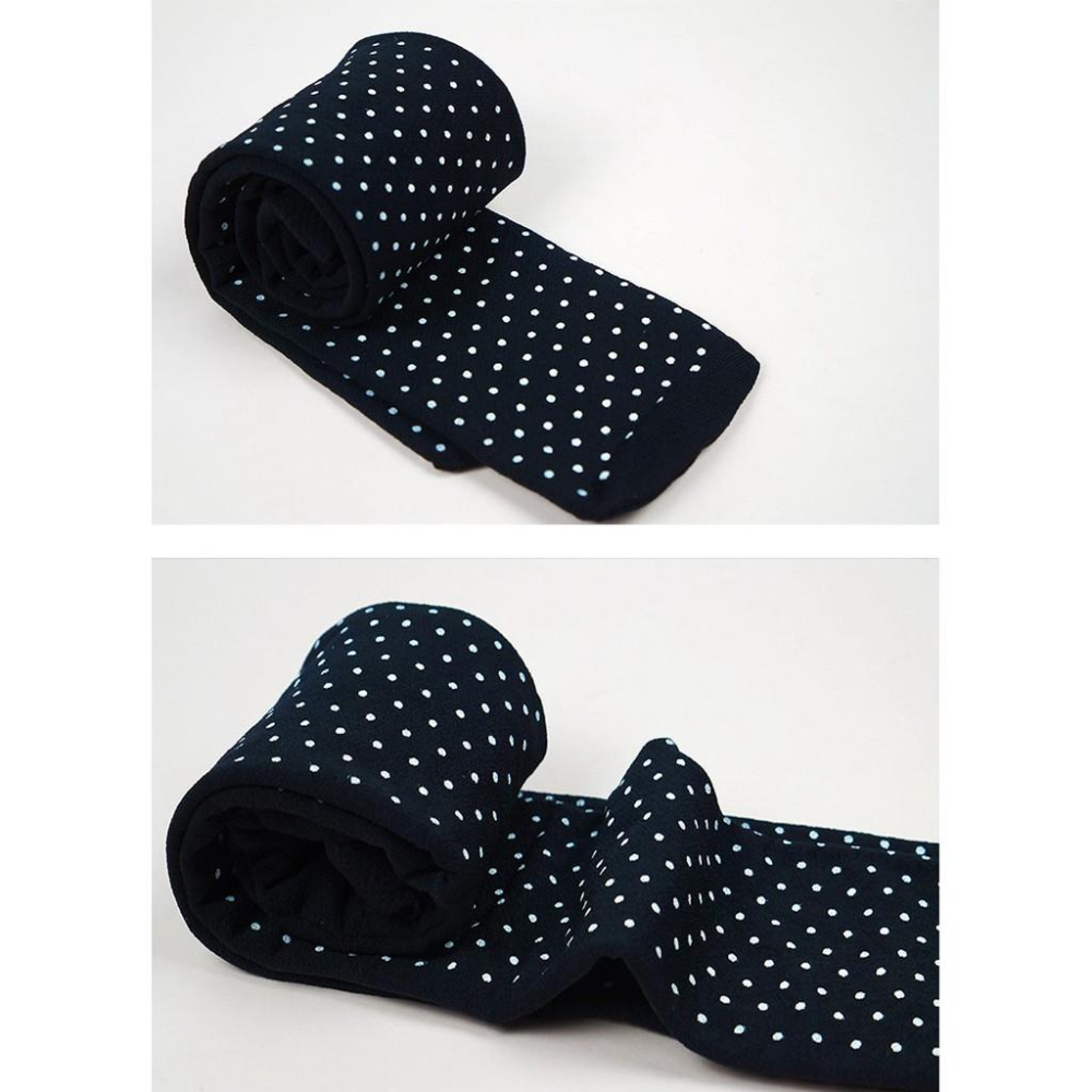 Amiss【萌造型】兒童內織毛保暖褲襪-水玉點點(S-L) A201-9-細節圖6