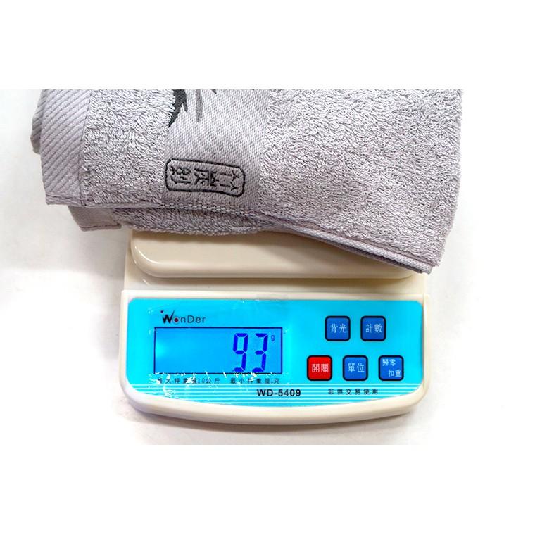 AMISS【竹炭加厚款毛巾】舒柔純棉台製竹炭毛巾-細節圖3