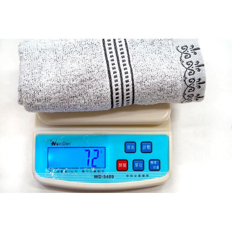 AMISS【竹炭加厚款毛巾】舒柔純棉台製竹炭毛巾-細節圖5