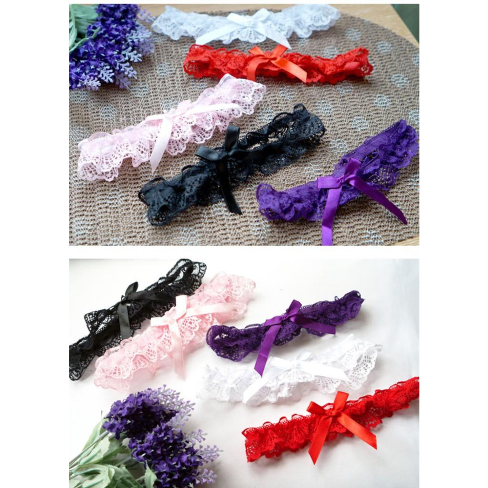 【Amiss】魅惑x性感-大腿蕾絲腿環(單支/7款) 520-4-細節圖5