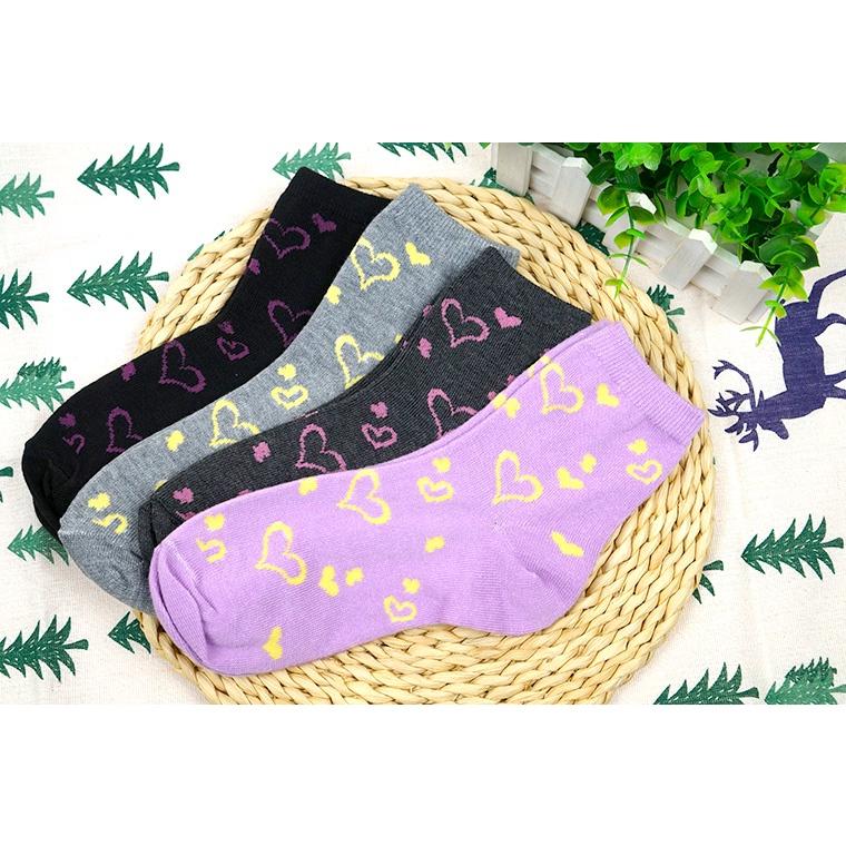 AMISS 平價緹花造型長襪 桃心 愛心長襪 C503-28-細節圖3