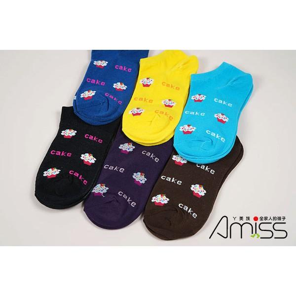 【Amiss】精緻細針提花船襪【3雙組】-29(C022-29)-細節圖3