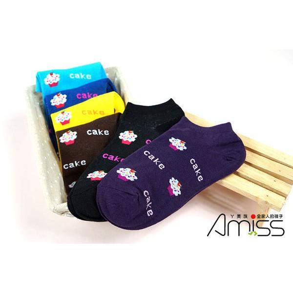 【Amiss】精緻細針提花船襪【3雙組】-29(C022-29)-細節圖5