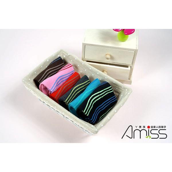 【Amiss】精緻細針提花船襪【3雙組】-28 (C022-28)-細節圖5