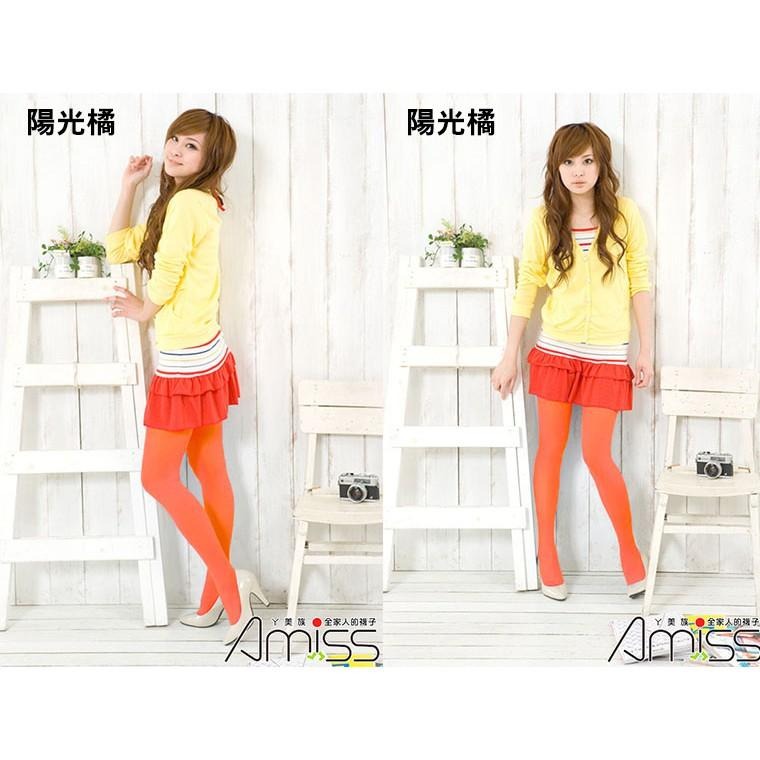 【Amiss】彩色森林糖果褲襪 彩色褲襪 彩色絲襪 膚色褲襪 白色褲襪 黃色褲襪 綠色褲襪 紅色褲襪 A129-1-細節圖6