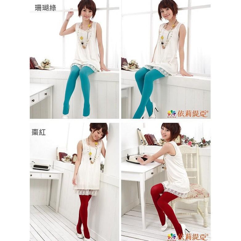 【Amiss】彩色森林糖果褲襪 彩色褲襪 彩色絲襪 膚色褲襪 白色褲襪 黃色褲襪 綠色褲襪 紅色褲襪 A129-1-細節圖9