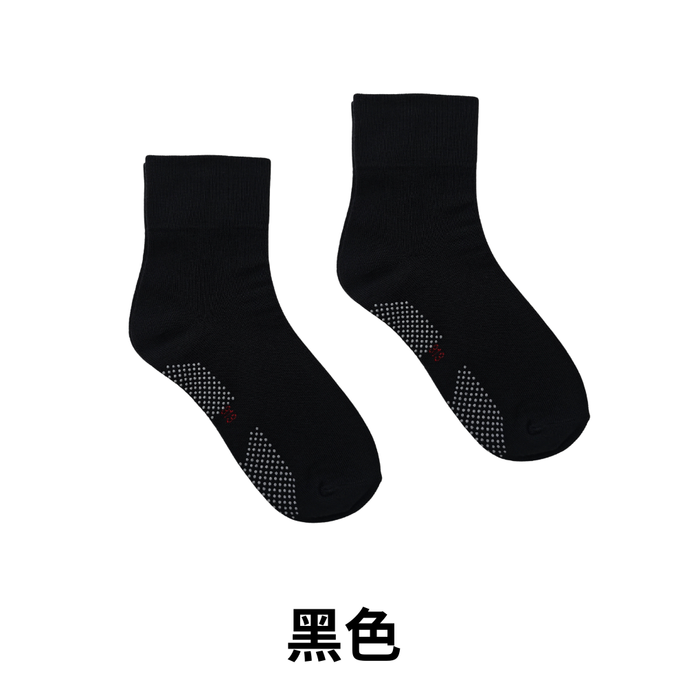 AMISS 無勒痕樂齡止滑襪 素面寬口襪/純棉/防滑襪/止滑/長輩襪/保暖襪 C101-20-規格圖7
