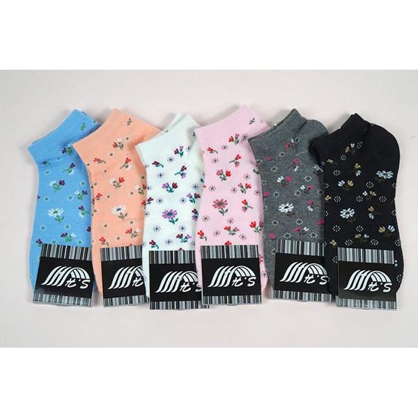 Amiss流行提花少女船襪【4雙組】-22 (C802-22)-細節圖4