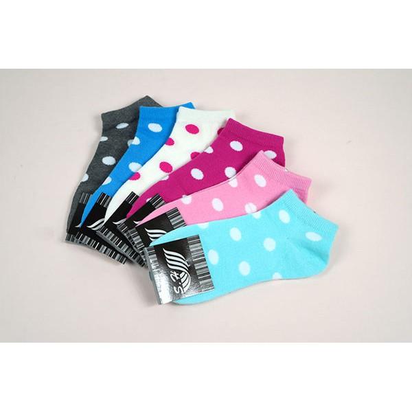 Amiss流行提花少女船襪【4雙組】-14 (C802-14)-細節圖2