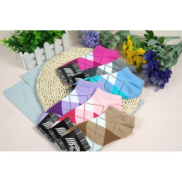 Amiss流行提花少女船襪【4雙組】-13 (C802-13)-細節圖3