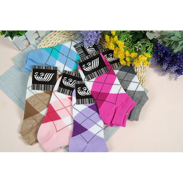 Amiss流行提花少女船襪【4雙組】-13 (C802-13)-細節圖4