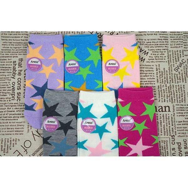 Amiss可愛直版流行-少女船襪【3雙組】11 (C702-11)-細節圖3