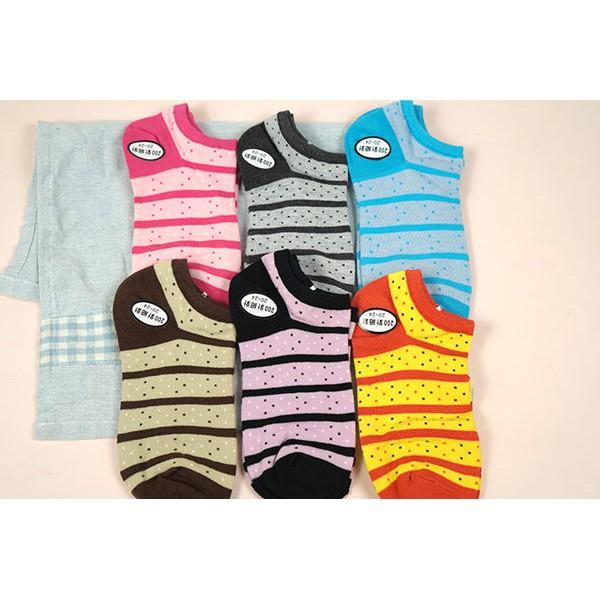 【Amiss】精緻細針提花船襪【3雙組】-39 (C022-39)-細節圖3