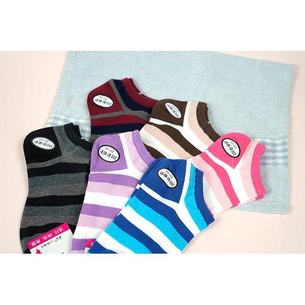 【Amiss】精緻細針提花船襪【3雙入】-32 (C022-32)-細節圖4