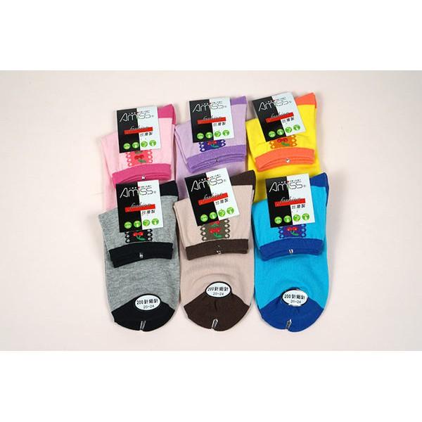 【Amiss】精緻細針提花少女襪【3雙入】-38 (C021-38)-細節圖2