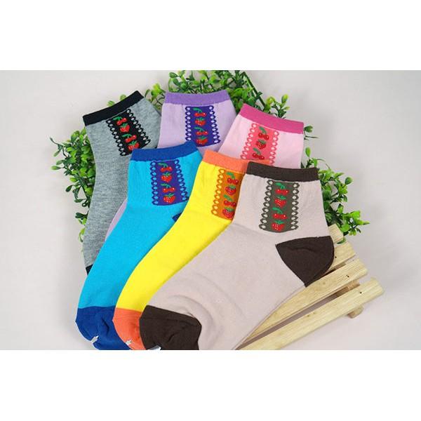 【Amiss】精緻細針提花少女襪【3雙入】-38 (C021-38)-細節圖6