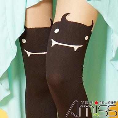 【Amiss】日系精緻造型褲襪 假大腿褲襪-小惡魔(Z408-79)-細節圖2