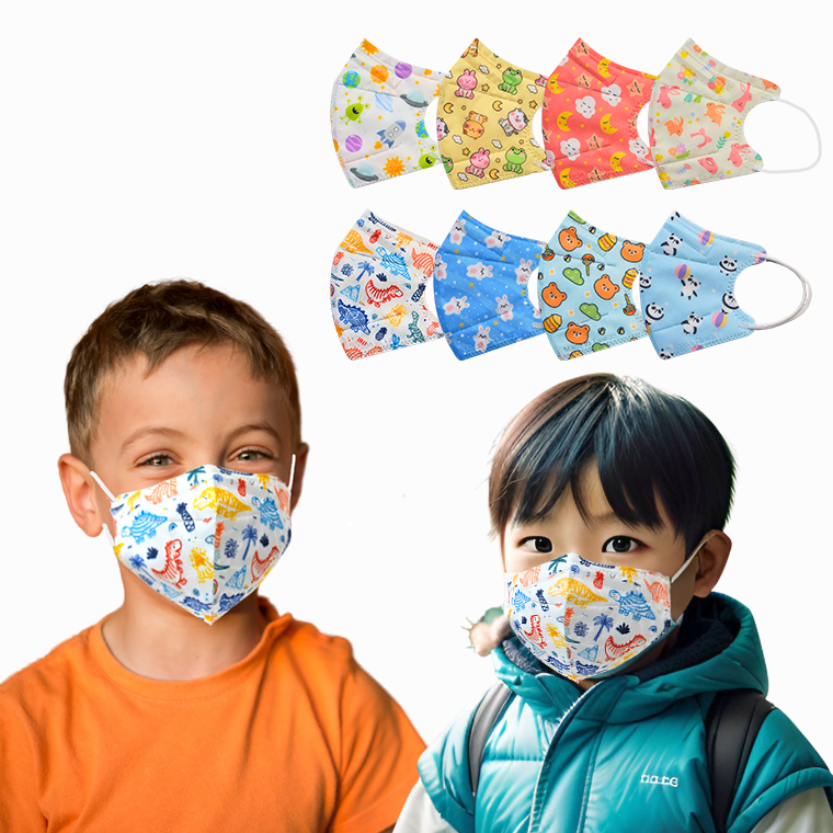 奇勝 台灣製3D兒童造型立體口罩30片 水駐極口罩 醫療口罩 兒童立體口罩/幼童口罩 C型口罩 3D口罩 好呼吸口罩-細節圖5