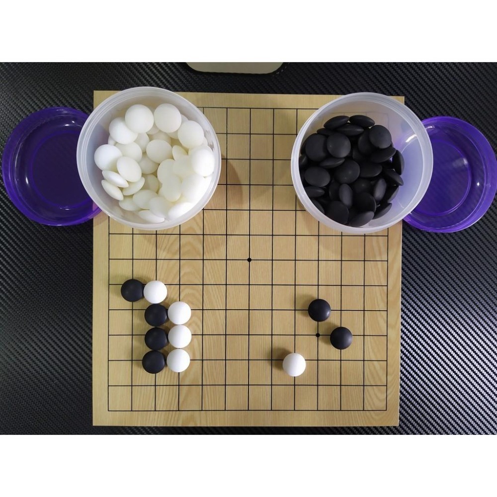 入門/兒童 圍棋套組(棋盤+棋子+棋罐)-細節圖3